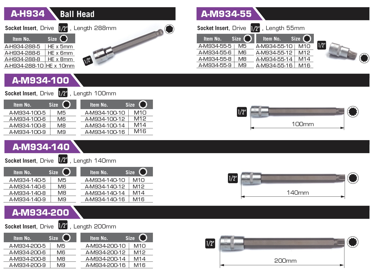 A-H934 Ball Head